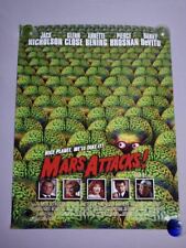 1996 Usa Ver Mars Attacks Poster Tim Burton Movie Printed In TK picture