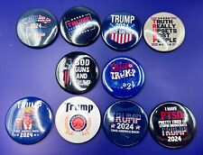 Donald Trump 2024 Campaign 10 Different Buttons picture