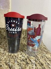 Disney Tervis Lot Tumbler Tervis Cup 24 Ounce Disney Cruise line Food & Wine picture