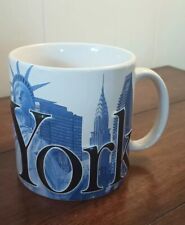 Americaware 2007 New York Blue  Coffee Mug 3-D Lettering 18 oz  picture