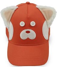 Turning Red Panda Power Youth Disney Orange Adjustable Baseball Hat “NEW” picture