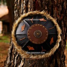 Shield Decorated War Shield Handmade Home Decoration picture