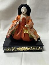 Japanese Antique Hina Doll, seated 