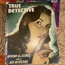 TRUE DETECTIVE Magazine June 1950 - Graphic True Crime Stories picture
