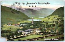 Postcard - With the Season's Greetings - Glendalough, Ireland picture