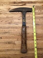 Vintage Estwing Geologist Rock Pick Hammer USA - Leather Wrap Handle G6 picture