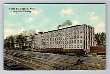 South Framingham MA-Massachusetts, Longs Shoe Factory, Antique, Vintage Postcard picture