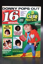 16 Magazine March 1972 Donny Osmond David Cassidy Jackson 5 Knight No Poster GD picture