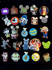 25 Assorted Disney Pins - For Trading/Collecting/Display - No Duplicates picture