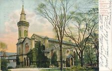 CAMBRIDGE MA - Harvard College Appleton Chapel Postcard - udb - mailed 1908 picture