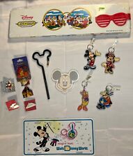 Vintage Disney Collectibles Mixed Lot KEYCHAINS ,PINS, AUTOSHADES NOS *PICS* picture