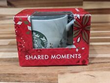 2013 STARBUCKS Shared Moments Holiday Snowflake Coffee Tea Mug Cup New in Box picture