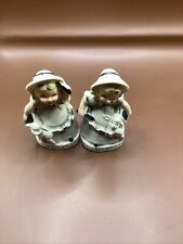 VTG MARY HAD A LITTLE LAMB SALT AND PEPPER SHAKERS Relco Japan picture