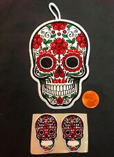 OA GILA LODGE 378 YUCCA 2018 NOAC Day of the Dead 3-PATCH SKELETON SUGAR SKULL 1 picture