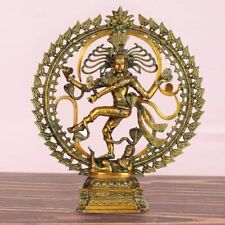 Brass Metal Natraj Idol Murti Om Nataraja Idiol Large Shiva Natraj Statue Home picture