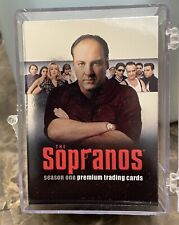 Sopranos Season One Chrome Base  Set 1-72 HBO MINT picture