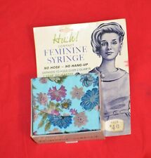 Vintage 1960's Hush Feminine Syringe Douche Unused w/Box Sealed Bag picture