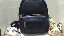 BE IN STYLE - NEW MARC JACOBS WOMENS VARSITY LEATHER BACKPACK INDIGO WITH TAG picture