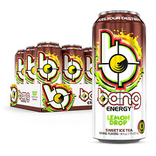 Bang Energy Lemon Drop Sweet Tea, Sugar-Free Energy Drink, 16 Ounces Pack of 12 picture