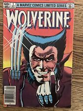 Wolverine # 1  Limited Series 1982 Frank Miller NEWSSTAND picture