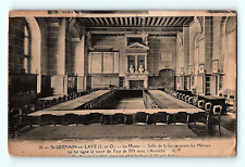 Treaty of Saint-Germain-en-Laye 1919 WWI The Museum Gaul Hall France Postcard E4 picture