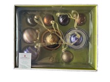 Queenwest Milky Way Planetary System Christmas Tree Ornaments Set Of 9 NEW picture