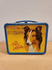 LASSIE Vintage 1978 Pre-Owned Metal Lunch Box Tote W/NO Thermos  picture