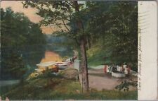 Scene at Mounds Park Anderson IN, Laconia NH 1909 PM Postcard picture