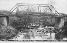 Postcard RPPC 1908 Nebraska Weeping Water East Bridge #19 Olson 23-13447 picture