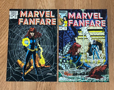 Marvel Fanfare #10 #12 Comic Book Lot (1982 Series) Marvel Comics picture