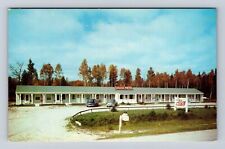 Manistique MI-Michigan, Colonial Motel, Advertising, Antique Vintage Postcard picture