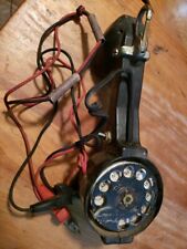 Vintage GE BECO Linemans Rotary Telephone Test Handset W/ JS Hopper Clips picture