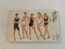 Vintage Very Easy Very Vogue Sewing Pattern 7877 Missed Size 6 8 10 Top Panties picture