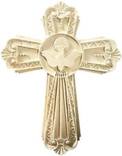 Boxed Resin Confirmation Holy Dove Wall Cross With Certificate, 7 1/2 In picture