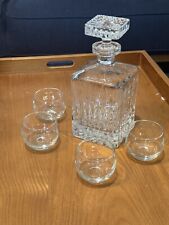 Vintage Beautiful Glass Decanter 9
