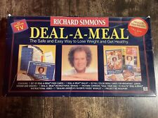Vintage 1991-1993 RICHARD SIMMONS Deal-A-Meal Weight Loss Kit Opened Box picture