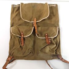 Vintage Canvas Backpack Hungarian Military 1960s picture
