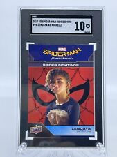 2017 Upper Deck Marvel Spider-Man Homecoming #96 Zendaya Michelle SGC 10 GEM rc picture