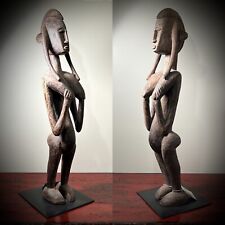 Senufo Female Figure Burkina Faso. Fertility Statue. Poro Deble. 40” Tall. picture
