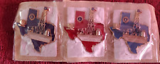 Lions Club Pins Texas Oil Well Pins (Very Rare) picture