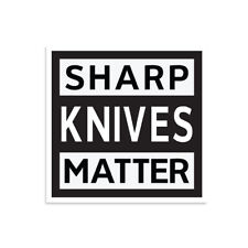 Sharp Knives Matter Mini Sticker picture