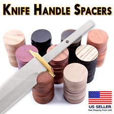 Knife Handle Spacers - Multiple Material Options - (1-1/2in x 1/4in) - (10 Pack) picture