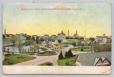 Postcard Bird's Eye View National Military Home Dayton Ohio - 1908 picture