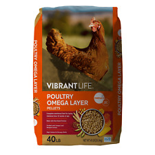 Vibrant Life Poultry Omega Layer Pellets 40 lb Bag picture