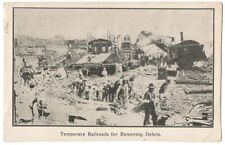 San Francisco California CA ~ Earthquake Debris Removal by Railroads 1906 picture