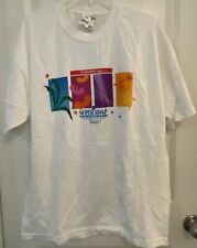 Vintage ABC Disney Super Soap Weekend 2001 Shirt Large White MGM Studios NWT picture