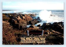 Marginal Way Ogunquit ME Ocean Landscape Postcard picture