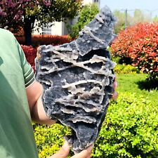 9.24LB Natural sphalerite granulated sugar cluster quartz mineral specimen picture