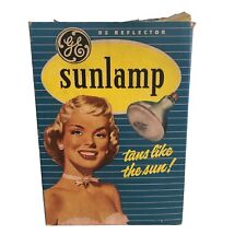 Vintage 1950s GE Sunlamp RS Reflector Sunlamp Replacement Bulb w/ Box picture