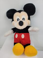 Disney Vintage 1990's Red Pants Mickey Mouse Playskool Plush Stuffed Animal 15